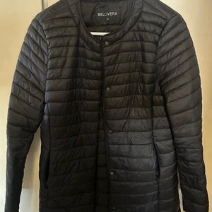 Bellivera Women's Black Puffer Jacket